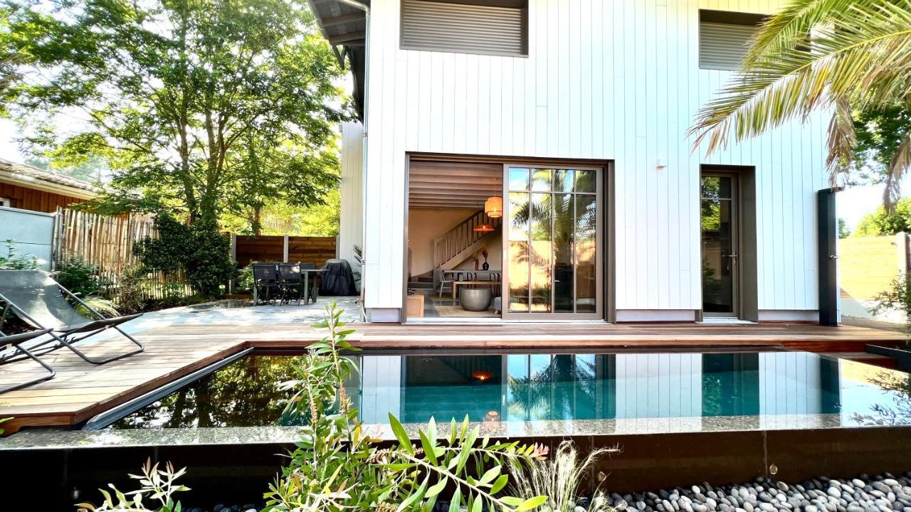 La Villa Du Lac - Piscine Chauffee - Jacuzzi - Clim Ла-Тест-де-Бюш Экстерьер фото