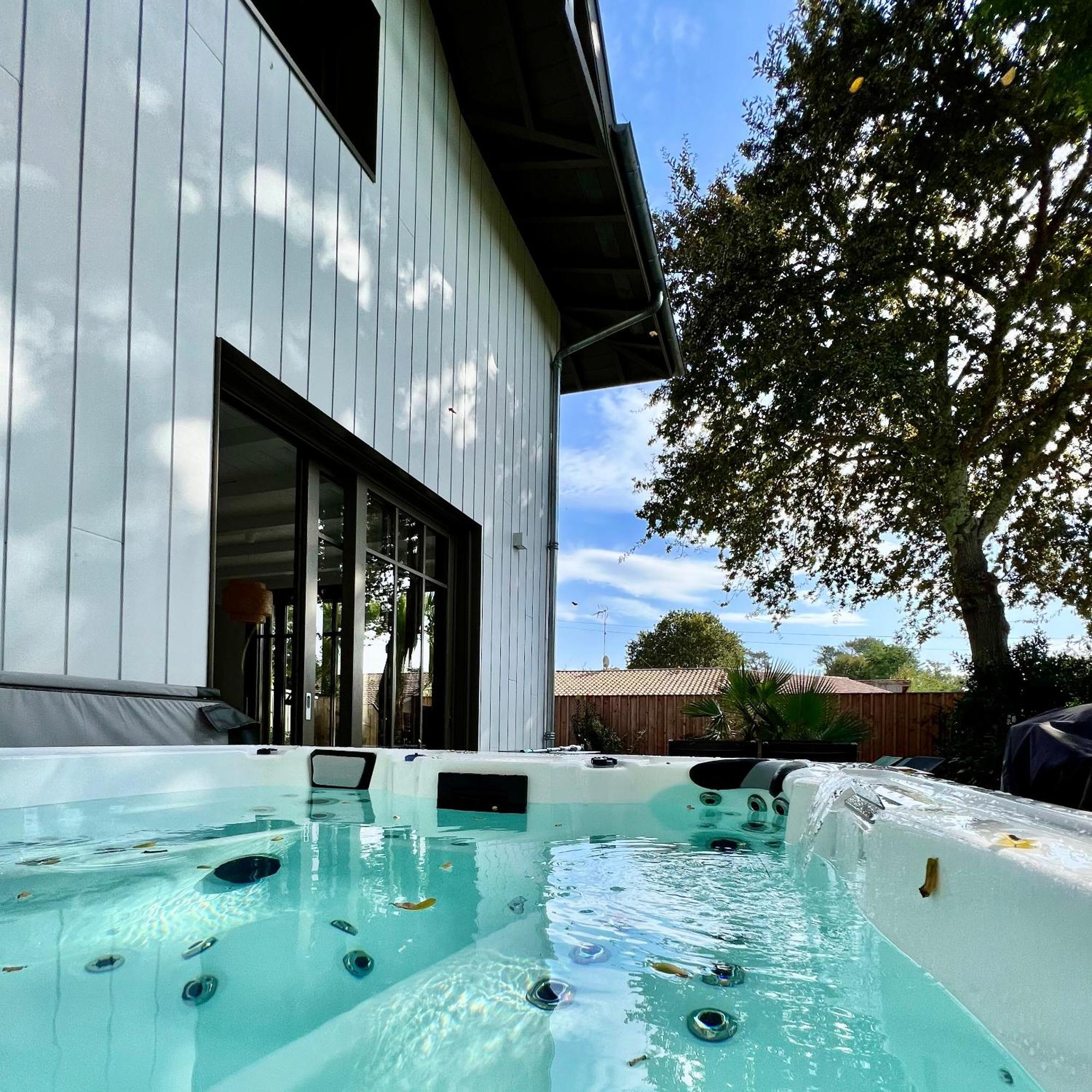 La Villa Du Lac - Piscine Chauffee - Jacuzzi - Clim Ла-Тест-де-Бюш Экстерьер фото