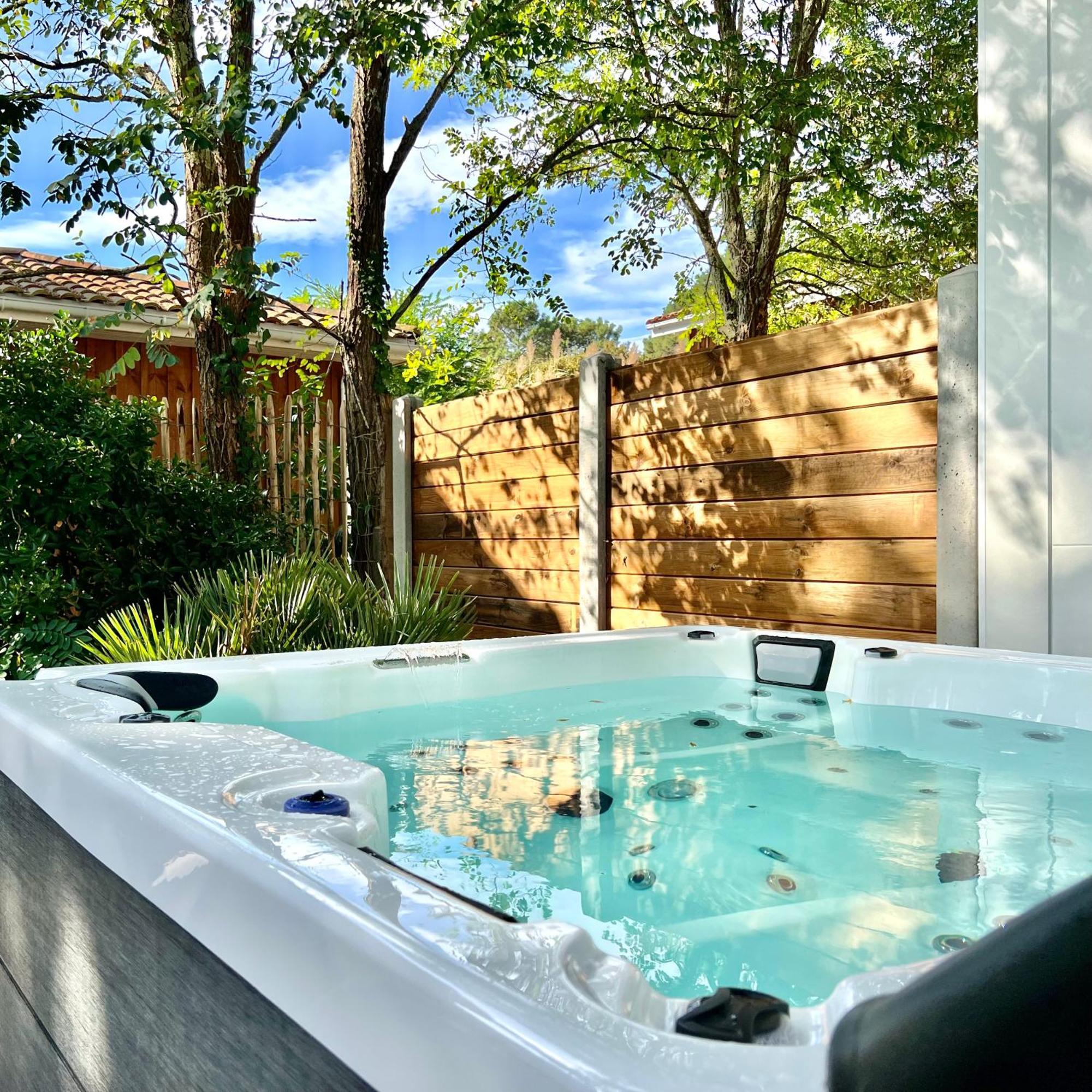 La Villa Du Lac - Piscine Chauffee - Jacuzzi - Clim Ла-Тест-де-Бюш Экстерьер фото
